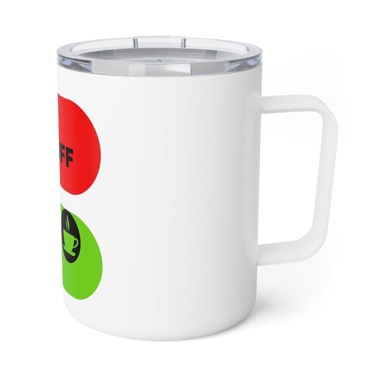 On Off Insulated Coffee Mug