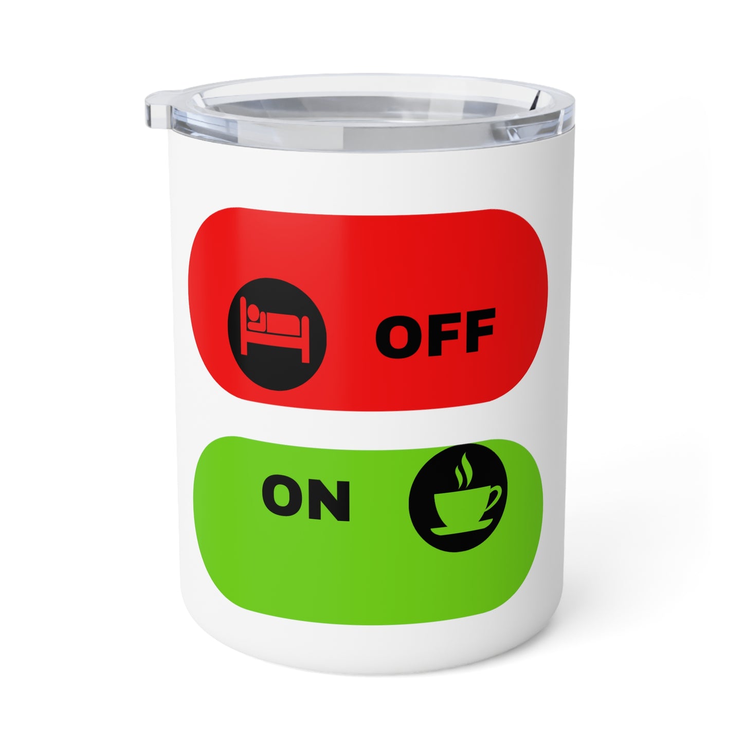 On Off Insulated Coffee Mug