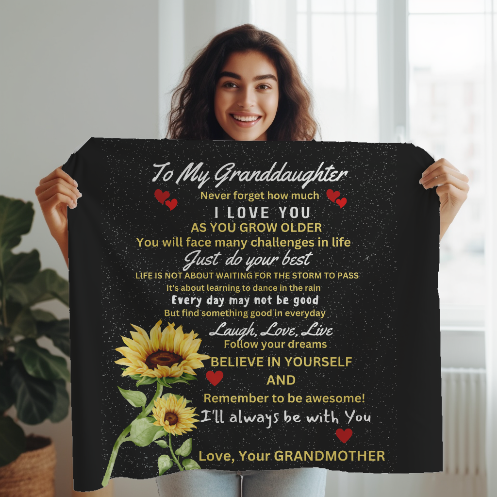 To My Granddaughter, I Love You So Much