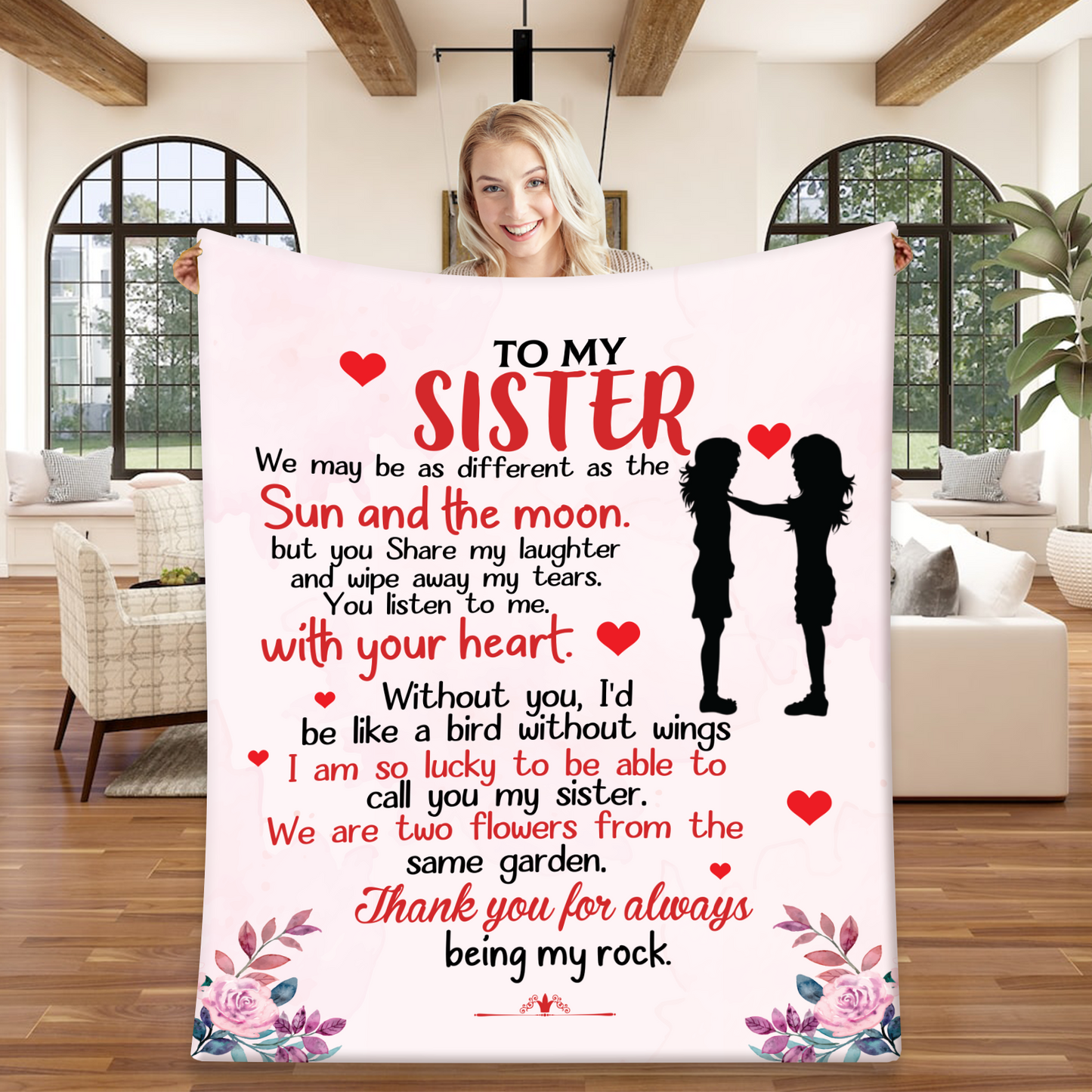 To My Sister | Thank You For Being My Rock