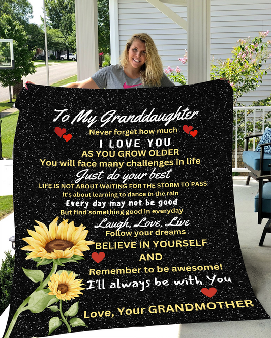 To My Granddaughter, I Love You So Much