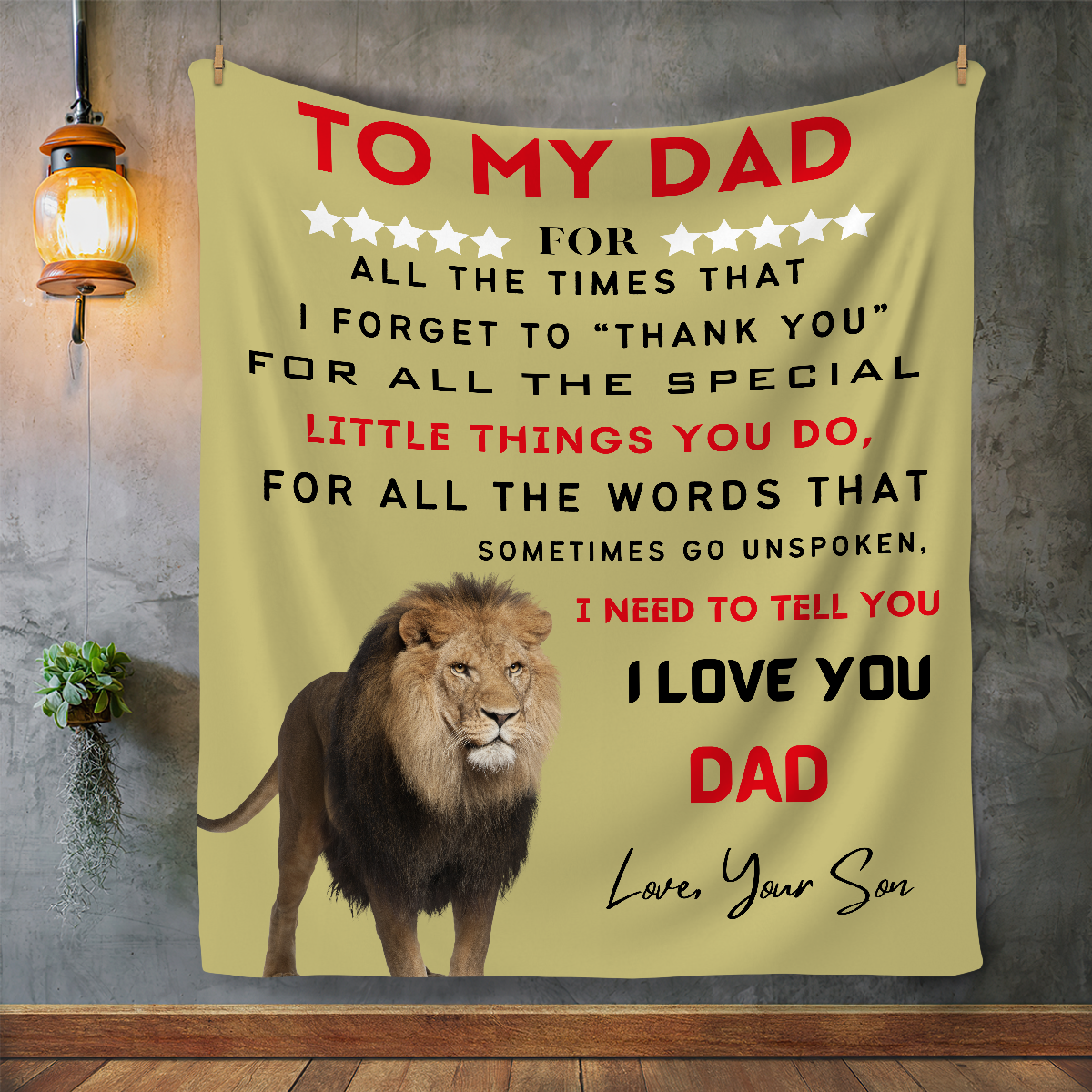 To My Dad | I Love You For All The Little Things You Do