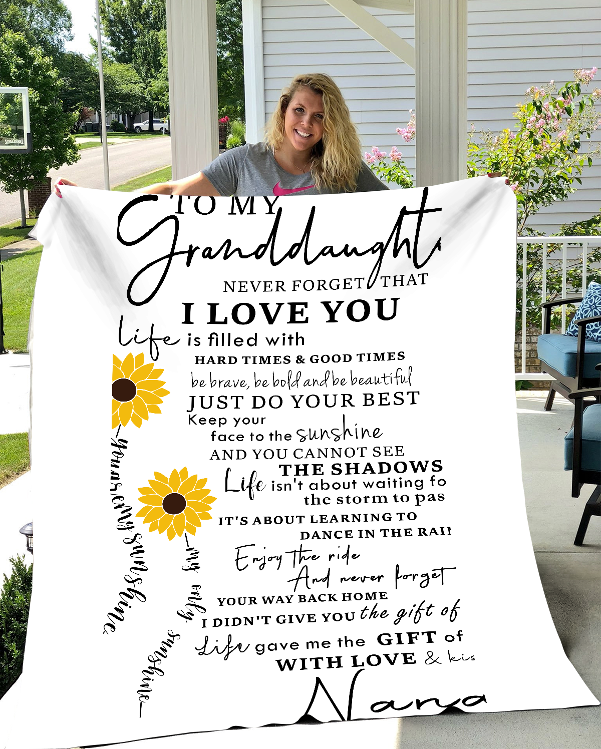 To My Granddaughter | Just Do Your Best