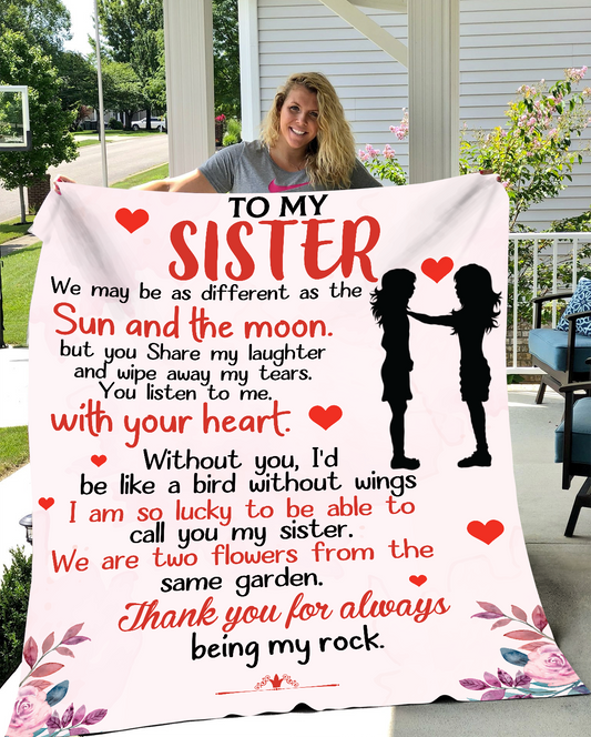 To My Sister | Thank You For Being My Rock