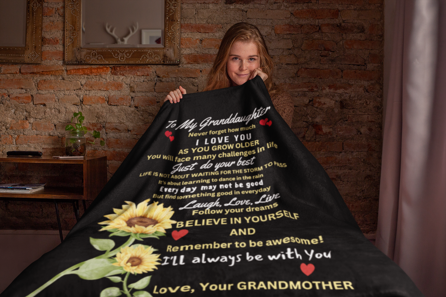 To My Granddaughter, I Love You So Much