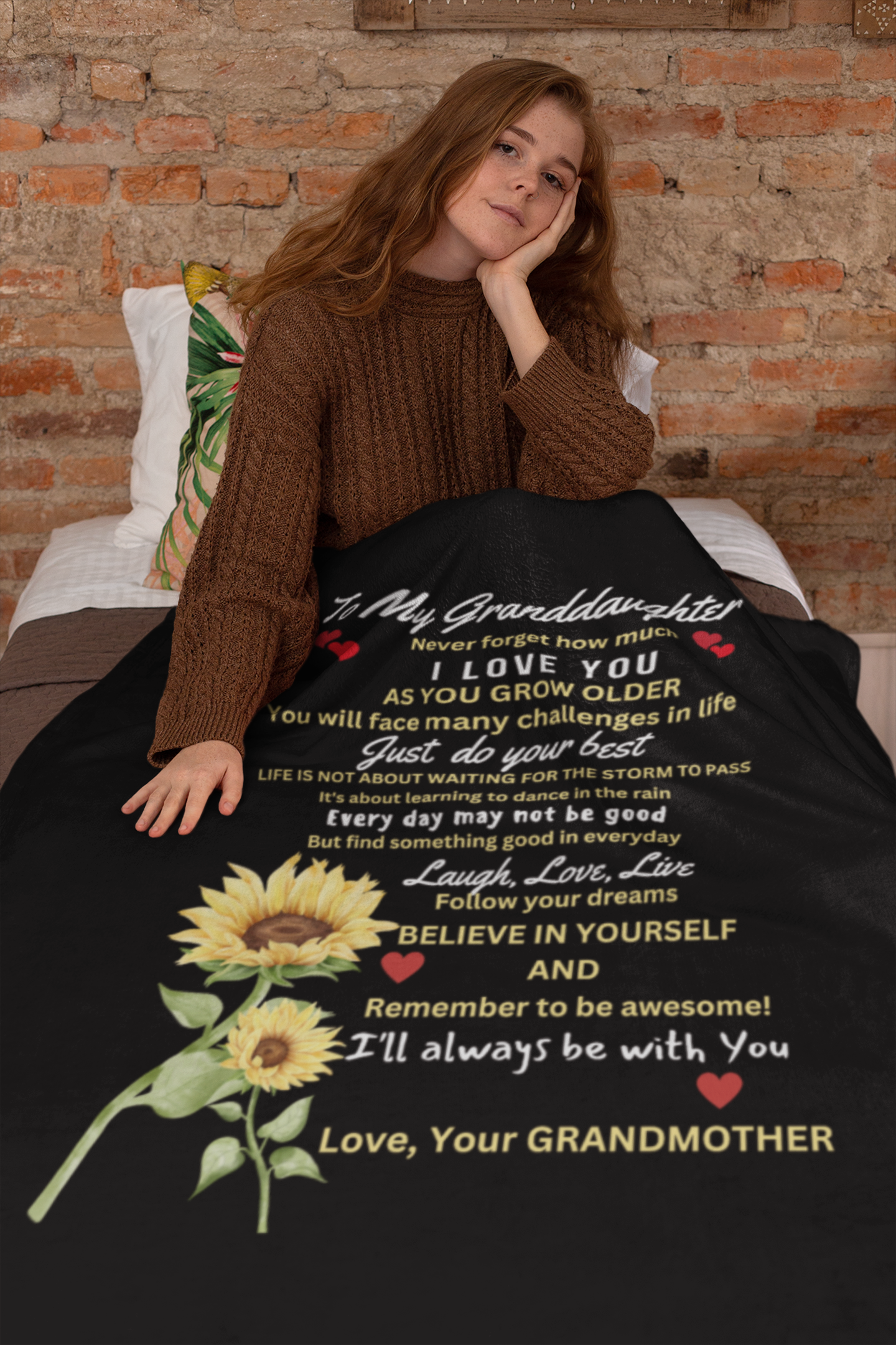 To My Granddaughter, I Love You So Much