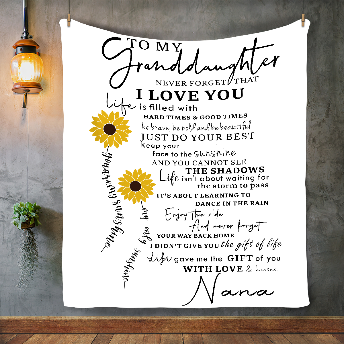 To My Granddaughter | Just Do Your Best