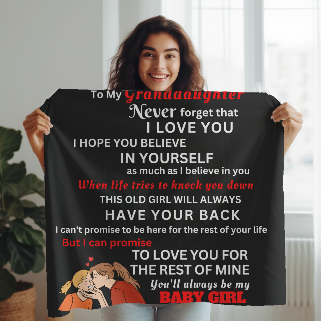 To My Granddaughter | You Will Always Be My Baby Girl