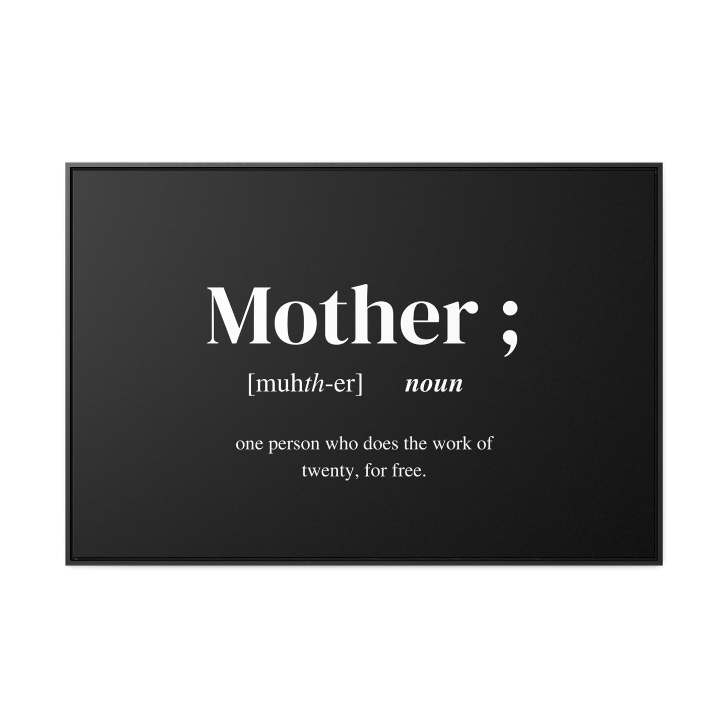 Gallery Canvas Wraps, Horizontal Frame