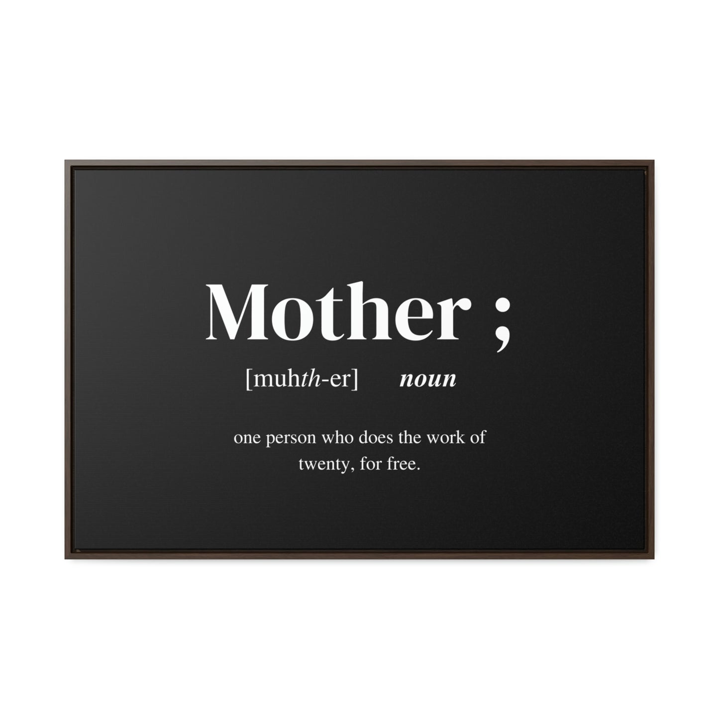 Gallery Canvas Wraps, Horizontal Frame