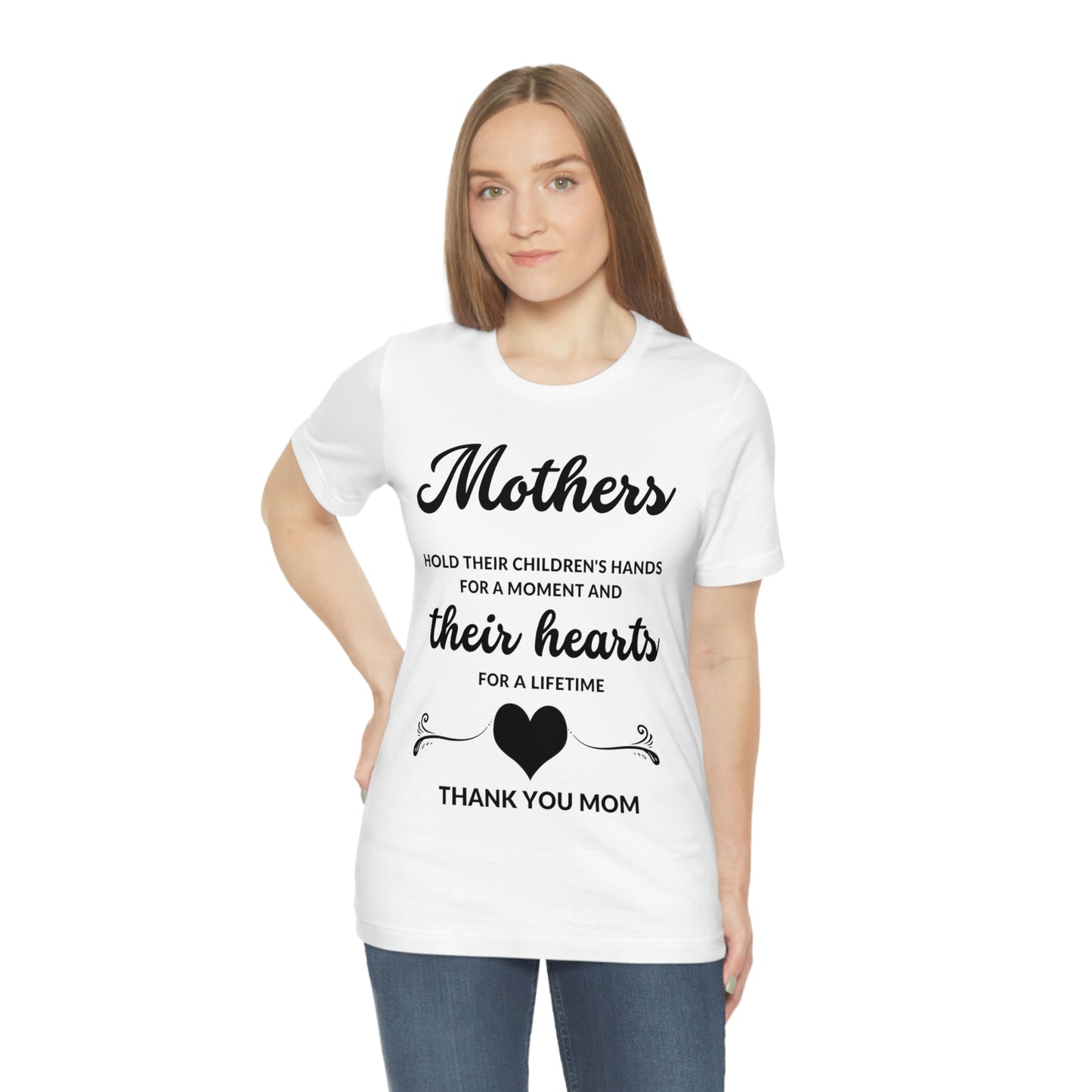 Mothers Hold Their Children's Hands