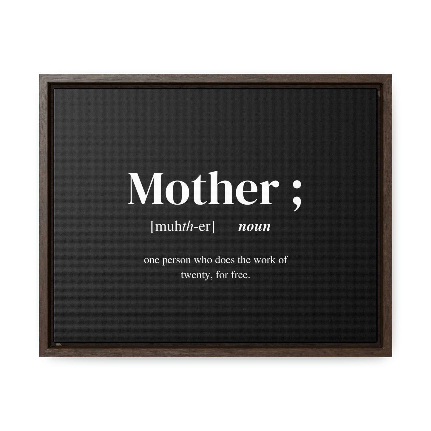 Gallery Canvas Wraps, Horizontal Frame