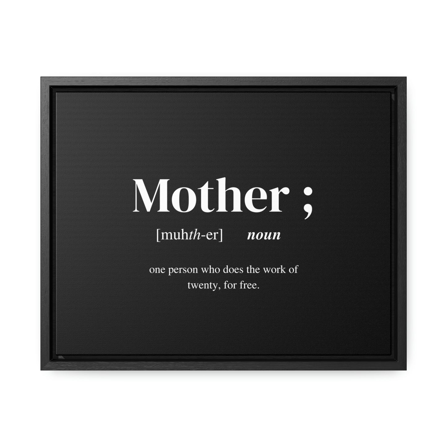Gallery Canvas Wraps, Horizontal Frame