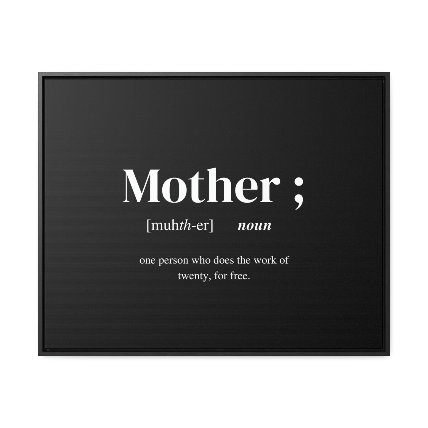 Gallery Canvas Wraps, Horizontal Frame