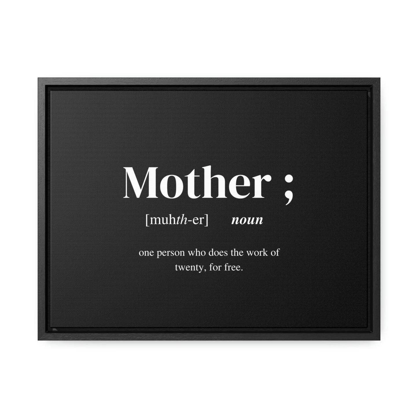 Gallery Canvas Wraps, Horizontal Frame