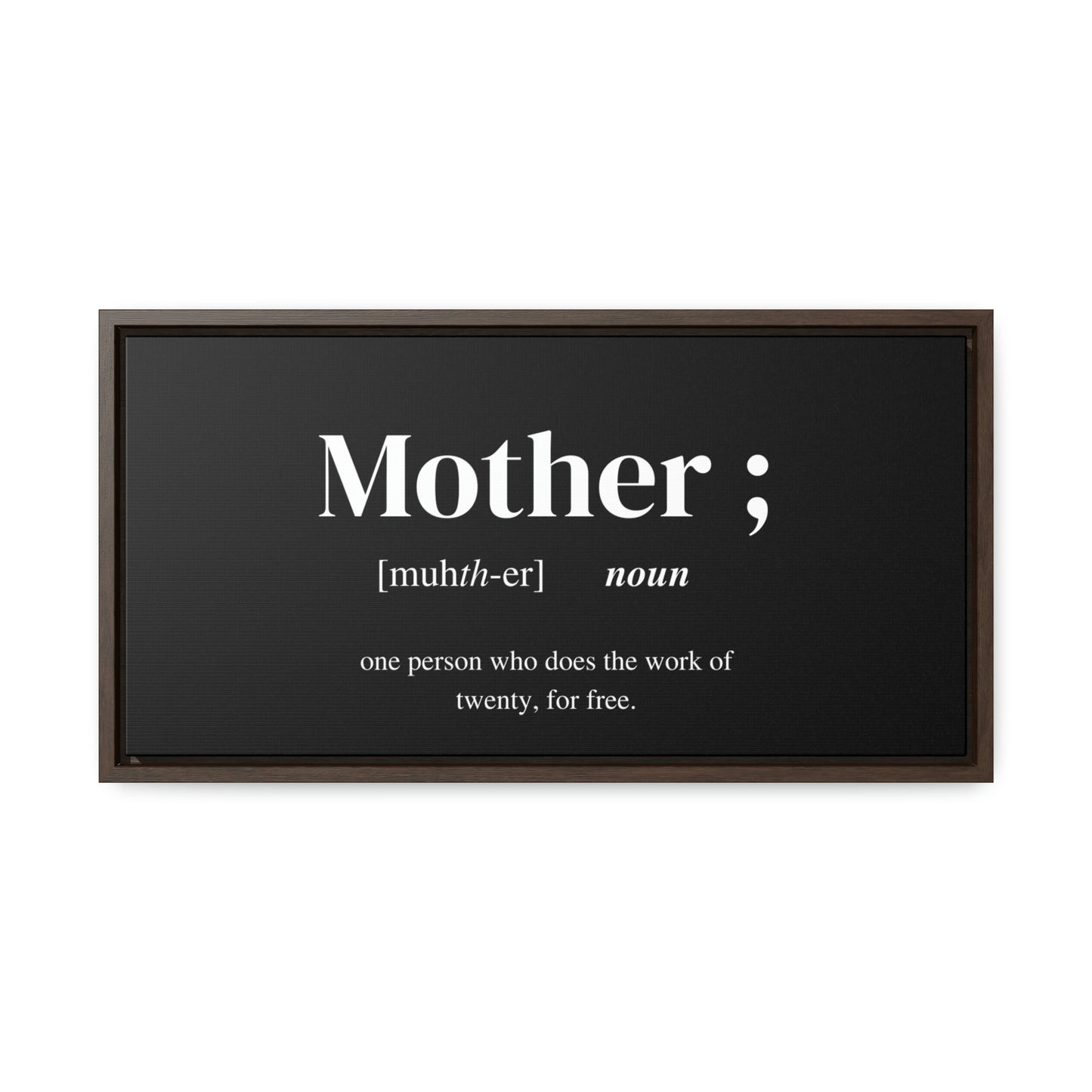Gallery Canvas Wraps, Horizontal Frame