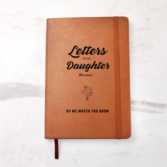 Letters to My Daughter Graphic Personalized Journal