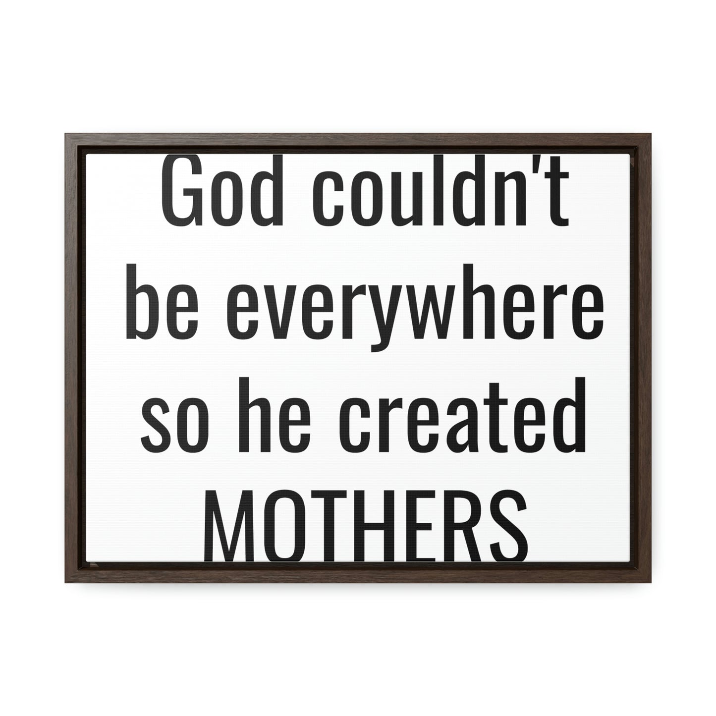Gallery Canvas Wraps, Horizontal Frame