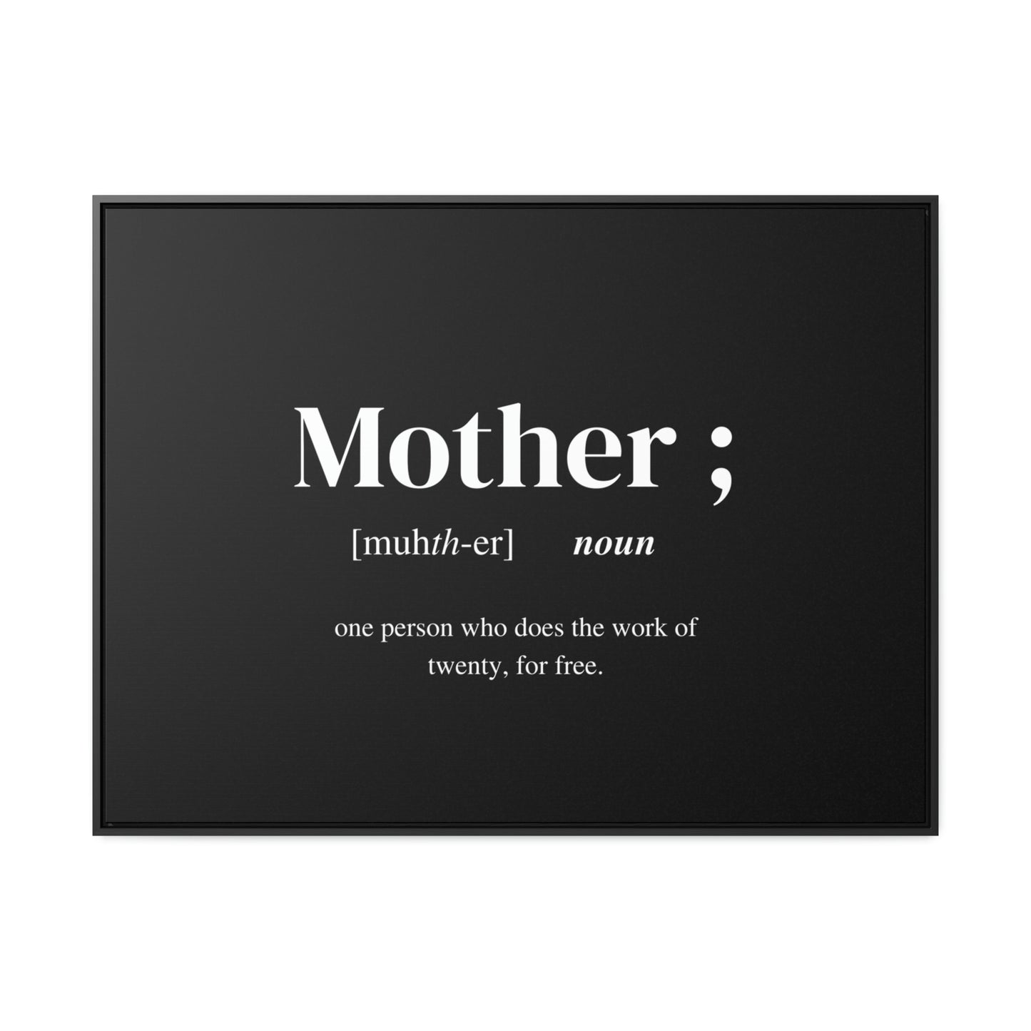 Gallery Canvas Wraps, Horizontal Frame
