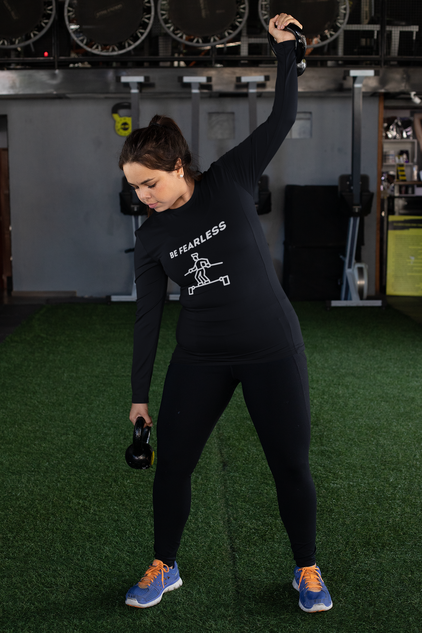 Be Fearless - Ladies’ Essential Dri-Power Long Sleeve Tee