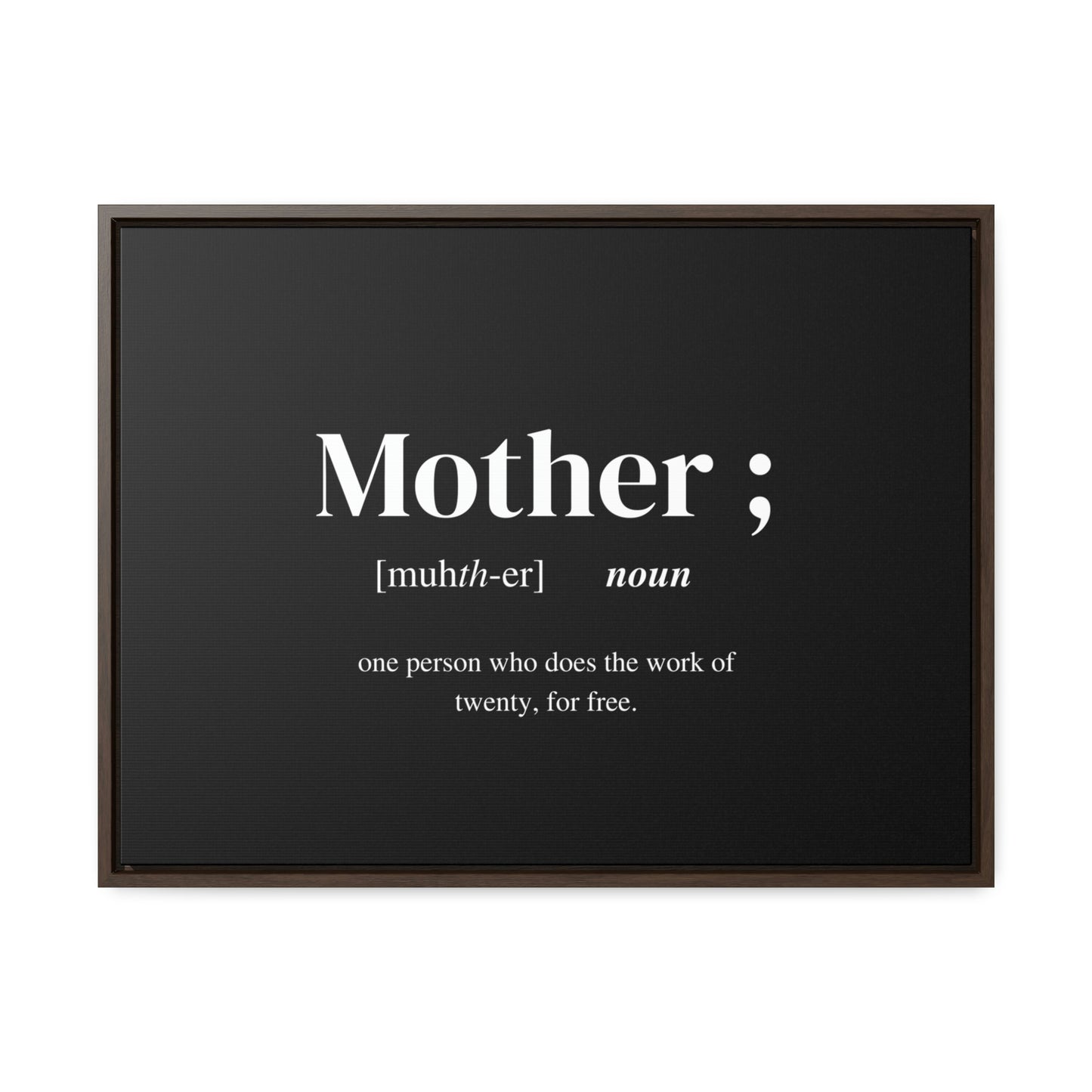 Gallery Canvas Wraps, Horizontal Frame