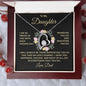 To My Daughter | I Wish You Joy in Everything You Do (Forever Love Necklace)