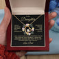 To My Daughter | I Wish You Joy in Everything You Do (Forever Love Necklace)