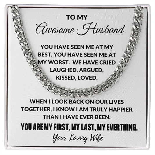 To My Awesome Husband | You Are My Everything