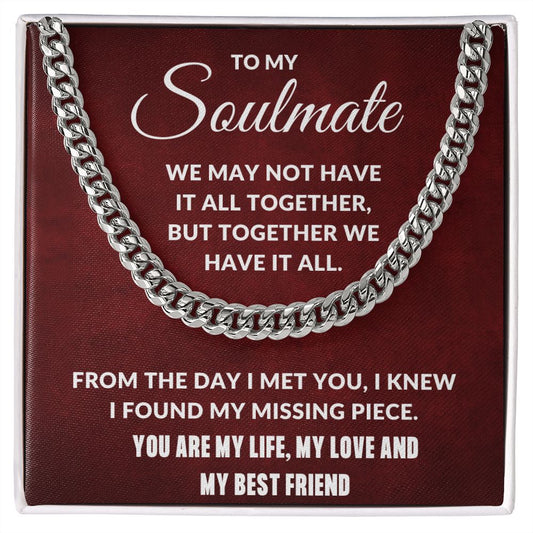To My Soulmate | I Have Found My Missing Piece
