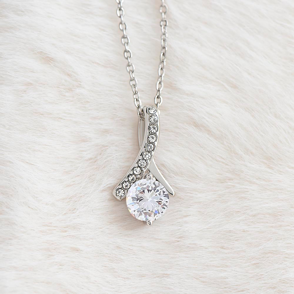 To My Daughter | I Love You For Who You Are (Alluring Beauty Necklace)