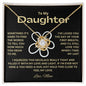 To My Daughter | You Mean So Much to Me (Love Knot Necklace)