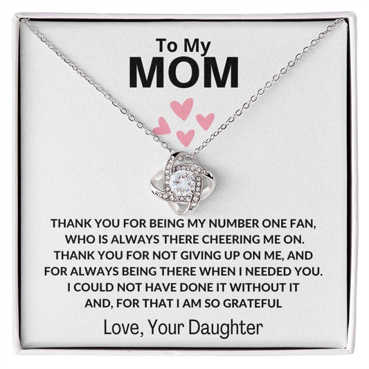 To My Mom | Thank You for Always Cheering Me On