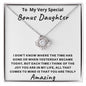 To My Very Special Bonus Daughter | You Are Truly Amazing Every Time