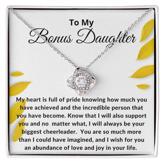 To My Bonus Daughter | I Will Always Support You No Matter What
