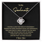 To My Soulmate | You Give Me Purpose (Love Knot Necklace)