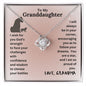 To My Granddaughter | I Wish You God's Strength