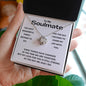 To My Soulmate | My Love for You is Strong (Love Knot Necklace)