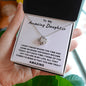 To My Amazing Daughter | You Bring Joy to My Life (Love Knot Necklace)
