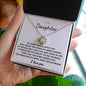 To My Daughter | I Am So Proud of You (Love Knot Necklace)