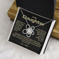 To My Daughter | You Mean So Much to Me (Love Knot Necklace)