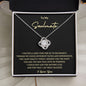 To My Soulmate | You Give Me Purpose (Love Knot Necklace)