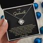 To My Soulmate | You Give Me Purpose (Love Knot Necklace)