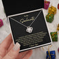 To My Soulmate | You Give Me Purpose (Love Knot Necklace)