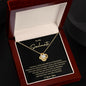 To My Soulmate | You Give Me Purpose (Love Knot Necklace)