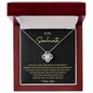 To My Soulmate | You Give Me Purpose (Love Knot Necklace)