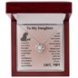 To My Daughter | I Will Always Be in Your Corner (Love Knot Necklace)