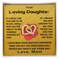 To My Loving Daughter | I Will Always Be Your Greatest Supporter