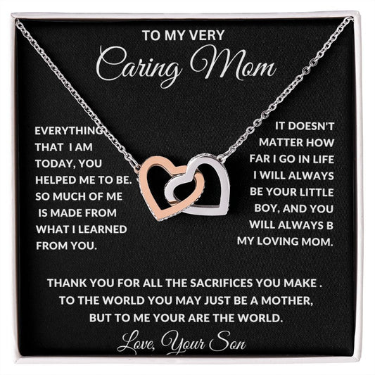 To My Very Caring Mom | Thank You For All The Sacrifices You Make
