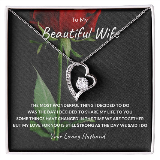 To My Beautiful Wife | Love is the Same As When I Said I Do