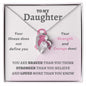 To My Daughter | Your Illness Does Not Define You (Forever Love Necklace)